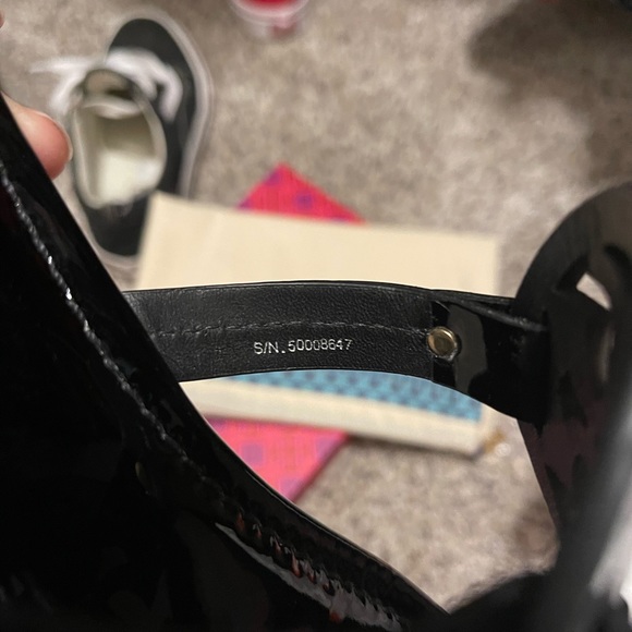 Black patent Miller sandals - Picture 7 of 8